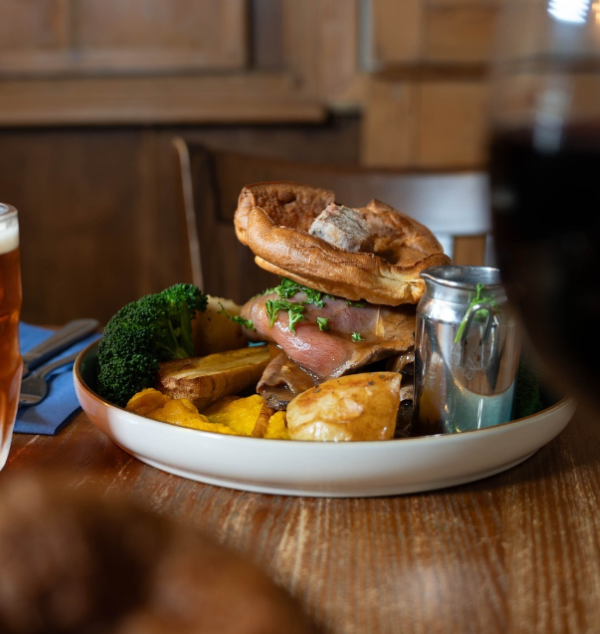 Sunday Lunch at The Greyhound Inn Corfe Castle