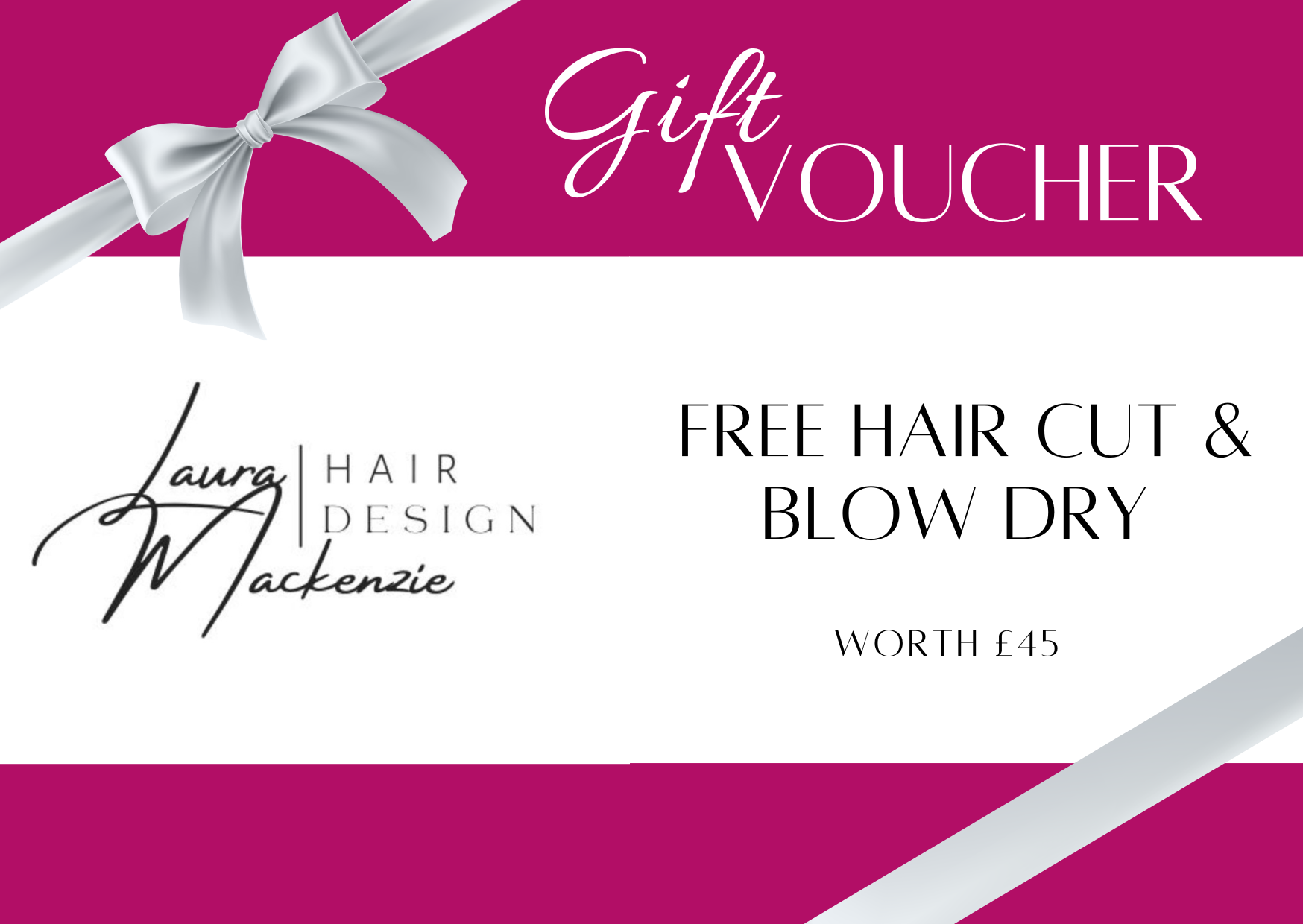 WIN a FREE Haircut & Blow Dry Worth £45 from Laura Mackenzie 