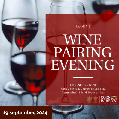 Wine Pairing evening