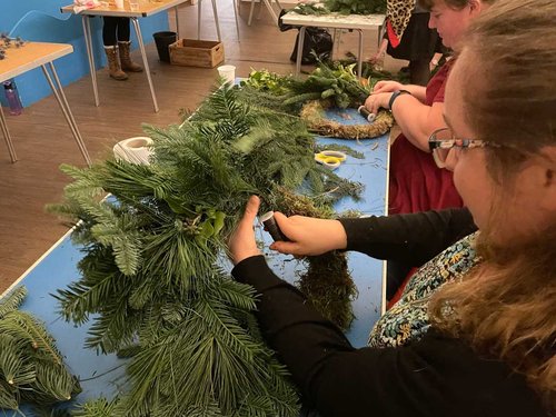 wreath workshop