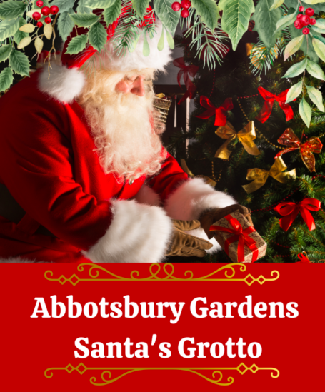 Santa's Grotto at Abbotsbury Gardens