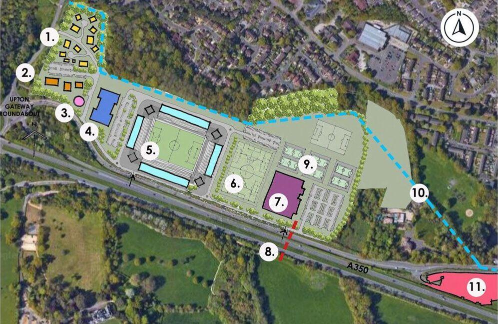 Poole Town backing concept plan for new community sports facility 