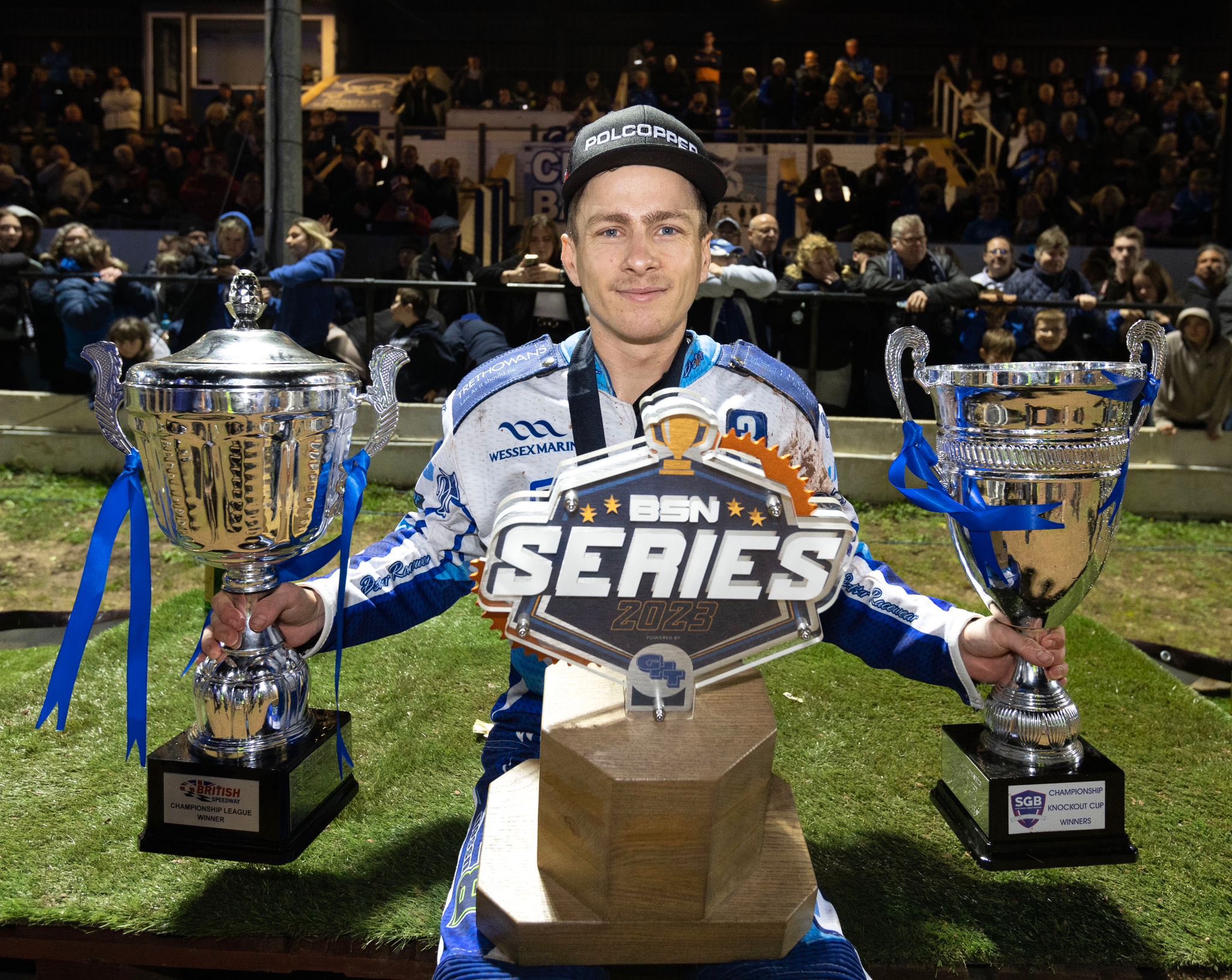 Skipper Cook says emotional goodbye after securing treble with Poole Pirates