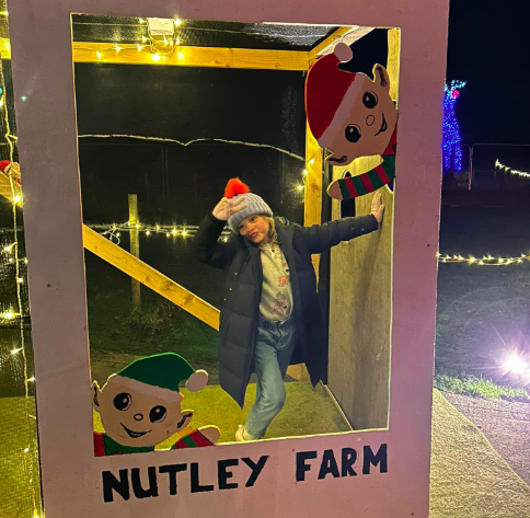 nutley farm light trail liz picture