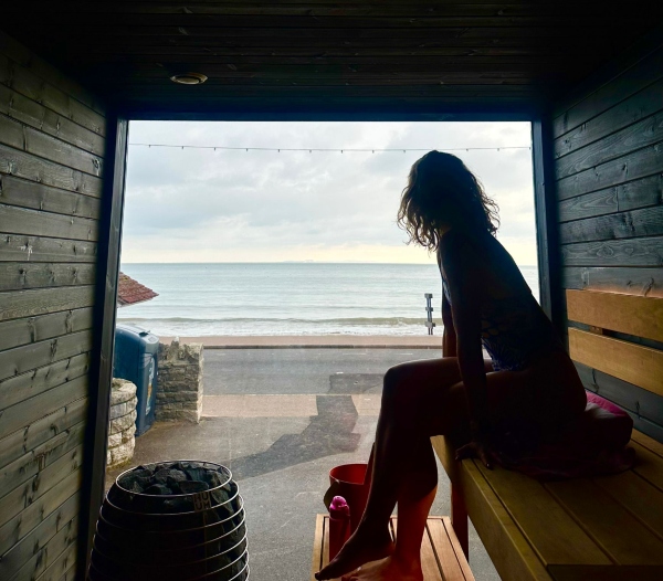 Enjoy an Outdoor Sea Sauna